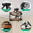 1Pack Semi Flush Mount Ceiling Light, Farmhouse Ceiling Light Fixture With Detachable Chain, Metal Wood Grain Finish, 2-Light Pendant Light Fixture