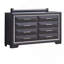 Commode noir G01600-D