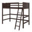 Lit mezzanine en bois massif avec échelle-1488533694