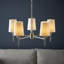 Devi 5 - Light Shaded Chandelier-130952496