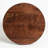 Arooj Round Solid Walnut Serving Tray-1773412414