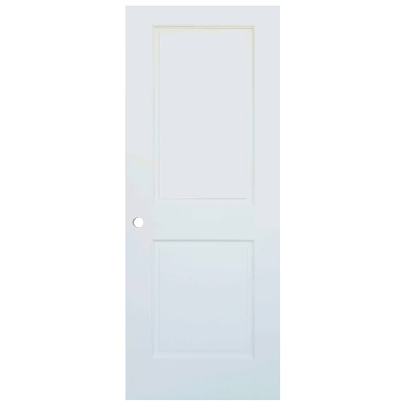 Bois massif à 2 panneaux avec trou central 80 po x 30 po Slab Colonial, 30 po x 80 po