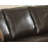 Railsback Faux Leather Round Arm Sofa-2077156316-2077156319