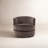 Arabella Upholstered Fabric Swivel Solid Wood Barrel Chair-1159568496