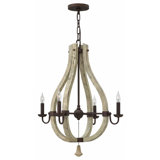 Middlefield 4-Light Candle-Style Chandelier