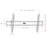 DCOR Design Single Screen Wall Mount