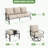 Vanwagenen 5-Person Patio Conversation Set With Cushion-842877002
