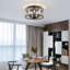 Plafonnier encastré moderne en cristal 3 lumières 12 po 12 po-2044463453