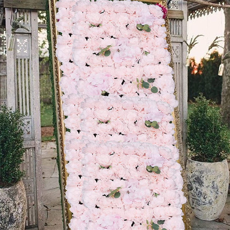 Toile de fond artificielle pour décoration de mariage