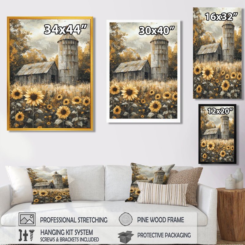 Djames - Floral Canvas Prints, Toile tendue, Ne s’applique pas, H 32 po x l 24 po