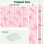 Cloison pliante 6 panneaux séparateur de voilage en toile rose pastel-35278338-35278349