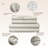 100% Organic Cotton Sheets Full Size - GOTS Certified Organic Bed Sheets with Deep Pocket & Breathable and Cozy Sateen Weave Gets Softer with Each Wash - Luxury 4 Piece Set (Pewter, Full)-117278032-117278035