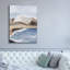  «Calm Blue Coast 2» par Annie Warren, art mural sur toile, 40 po x 54 po