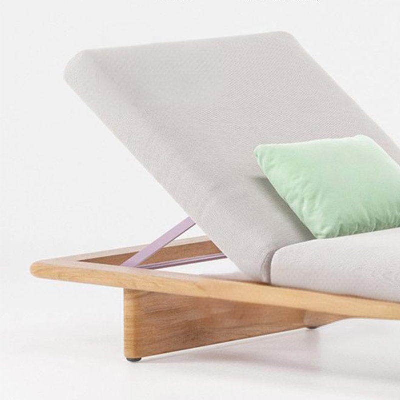 Ensemble de chaises longues d'extérieur Teakwood Garden