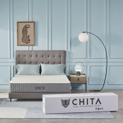 Matelas en mousse viscoélastique gélifiée mi-ferme 12 po CHita Elite