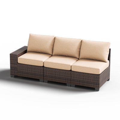 Patio Safo pour 3 personnes avec coussins
