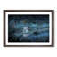 Chain Bridge in Budapest in Abstract - Picture Frame Painting Print-55680881-55680884