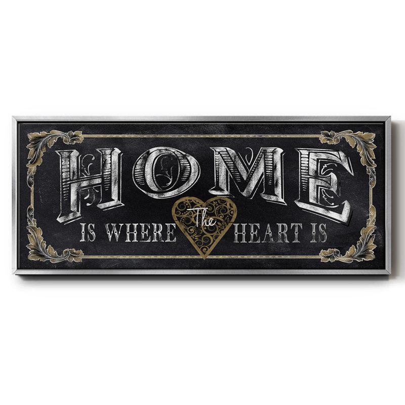 Home- Framed Canvas