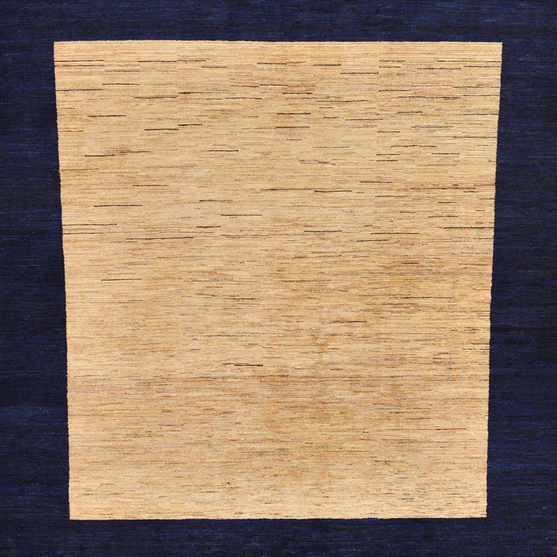 Tapis abstrait moderne 275, Carré 4 pi