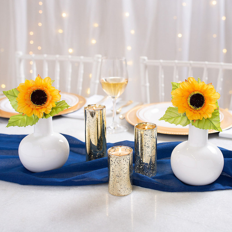 8.2'' H Glass Tabletop Candle Accessories