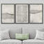 «Geometric Abstract Simple Neutral Modern Home Decor», reproduction d'art sur toile encadrée-149008349-195431852
