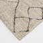 Tapis beige / noir Bungalow-998160107