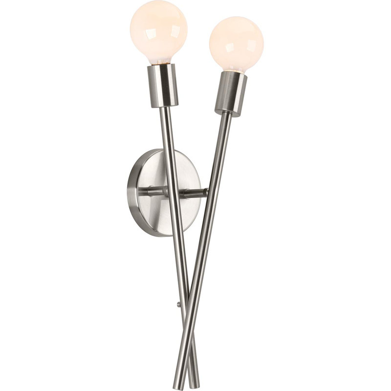 Pondview Wallchiere, Brushed Nickel