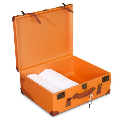 Vintage Style Towel Crate