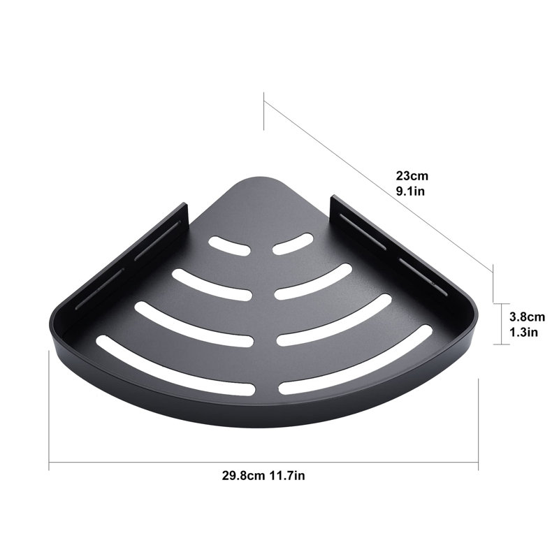 Messner Shower Caddy, Black