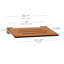 Banc de douche pliable SlimLine