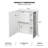 25" W X 23"h Frameless 2-door Led Wall Mounted Medicine Cabinets With Mirrors And Shelves