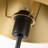1-Light Brushed Gold Dimmable Wall Sconce Iron Wallchiere