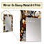 Zakyrie Black Jewerly Boho Chic - miroir boho, miroir mural unique Boho, impression d'art en métal-1517524467