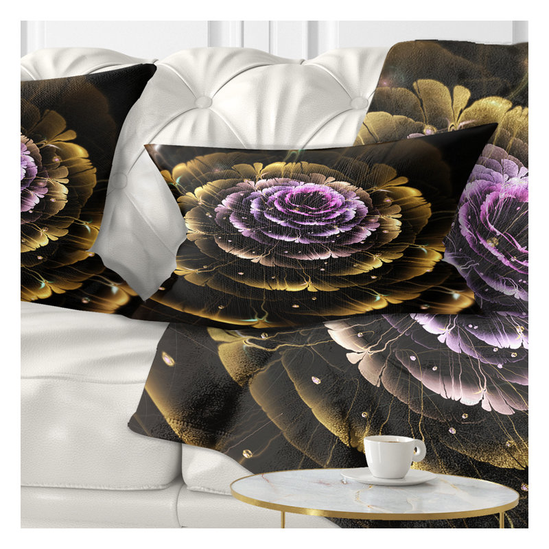 Coussin lombaire floral parfait