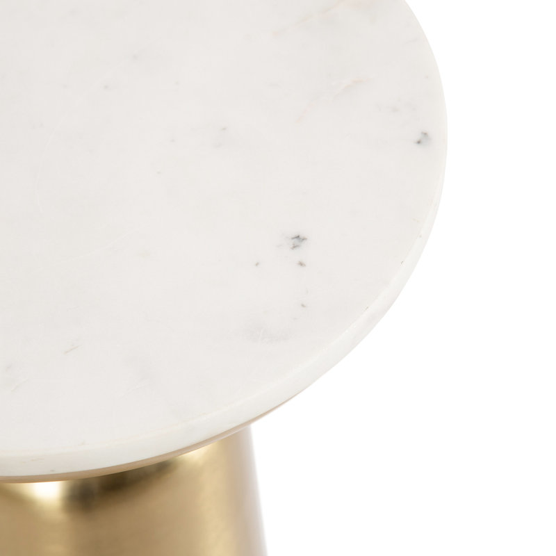 Modern Round Marble Drink Table