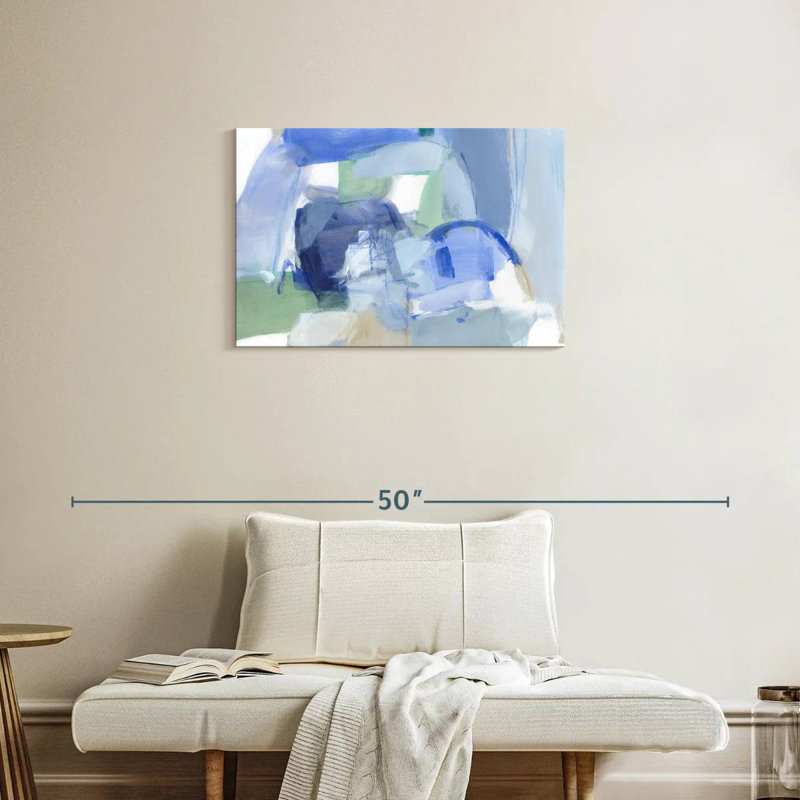 Avery Blue Formation II, 20" H x 30" W