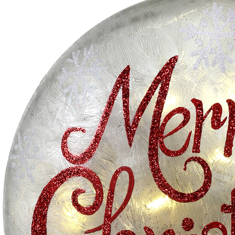 Verre à DEL Merry Christmas