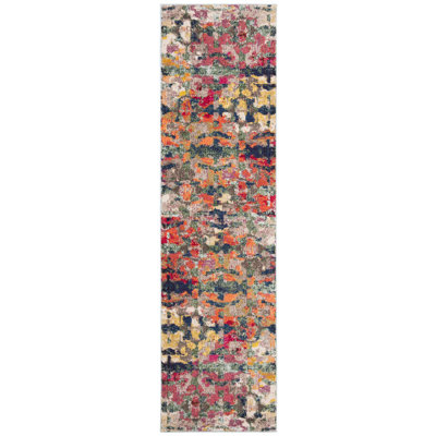 Tapis vert / bleu Hertzler Southwestern
