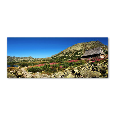 Bacowka In The Valley - Wrapped Canvas Print