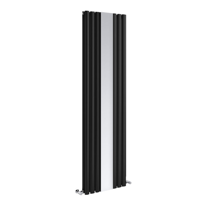  Vertical Designer Radiator, Black