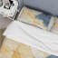 Ensemble de housse de couette Minimalist Blue And Gold II - Abstract Shapes-107148023