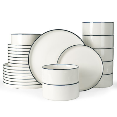  Assiettes et bols en jade, ensemble de vaisselle de 24 pièces, ensemble pour 8, blanc