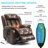 Dual Motor Large Power Lift Recliner with Massage and Heat,USB-1226072340