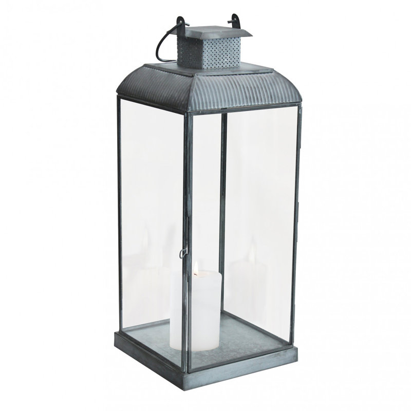 Floor Lantern, 42cm H x 17.5cm W x 17.5cm D