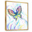 Iridiscent Butterfly - peinture sur toile-59767350-59536765