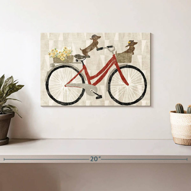 Ashelle Doxie Ride Ver I - vélo rouge, H 8 po x l 12 po