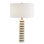 Marble Stack Lamp-White