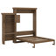 Grand lit escamotable avec tablettes de rangement et portes à persiennes, armoire-lit peu encombrante, placement latéral réglable pour un style élégant-1171512683