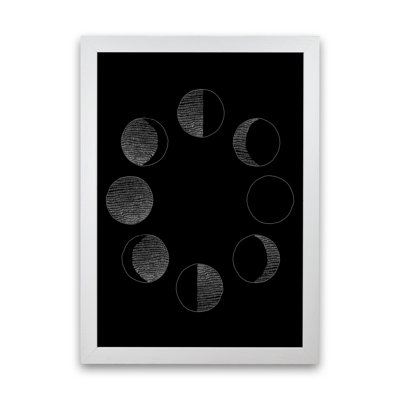 Moon Cycle Invert by Carissa Tanton - Print