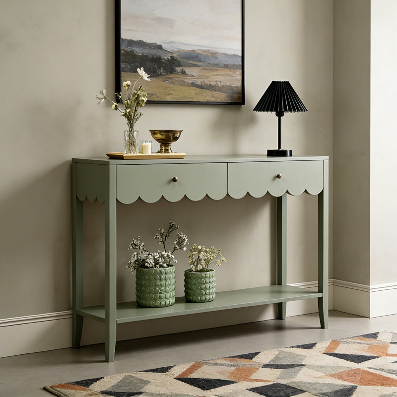 Console moderne en bois minimaliste